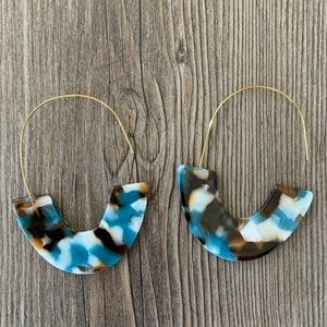 Acrylic Statement Earrings